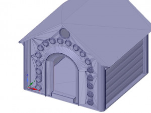 doghouse cathouse housekeeper for real 3d printing 3Dプリントモデル
