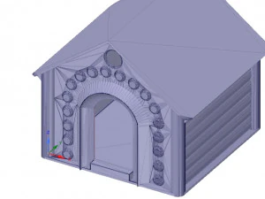 doghouse cathouse housekeeper for real 3d printing 3D Print Model