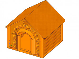 doghouse cathouse housekeeper for real 3d printing 3Dプリントモデル