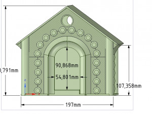 doghouse cathouse housekeeper for real 3d printing 3Dプリントモデル