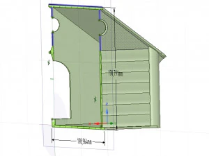doghouse cathouse housekeeper for real 3d printing 3D Print Model