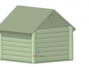 doghouse cathouse housekeeper for real 3d printing 3Dプリントモデル