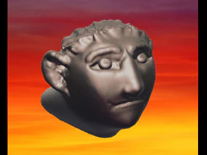 custom-made furniture handle knob shaman v04 3d-print cnc made 3D Print Model