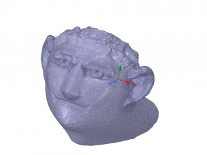 custom-made furniture handle knob shaman v04 3d-print cnc made 3Dプリントモデル