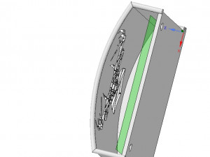 umbrella wall mount holder for real 3d printing and cnc Modello di stampa 3D