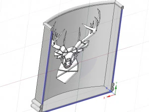 suporte de montagem em parede para guarda-chuva para impress&atilde;o 3D real e cnc Modelo de Impressão 3D