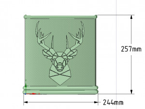 umbrella wall mount holder for real 3d printing and cnc Modello di stampa 3D