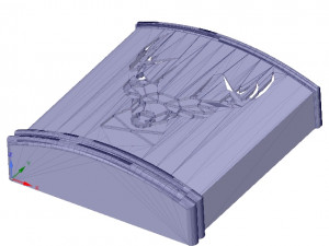 umbrella wall mount holder for real 3d printing and cnc Modello di stampa 3D
