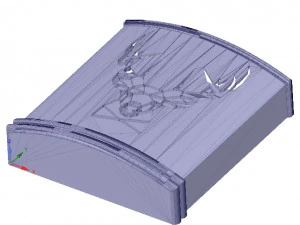 suporte de montagem em parede para guarda-chuva para impress&atilde;o 3D real e cnc Modelo de Impressão 3D