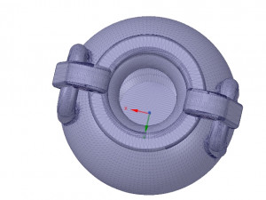 greek vase amphora cup vessel for 3d-print or cnc 3D-printmodel