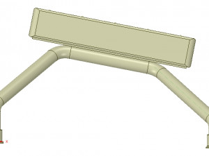 legrests and footrests hospital medical home for 3d-rint or cnc made 3D-printmodel