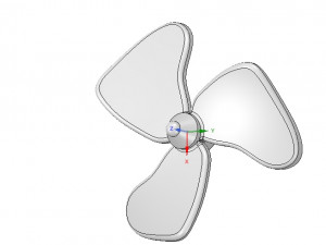 propeller screw for toys 3d-print and cnc 3D-printmodel