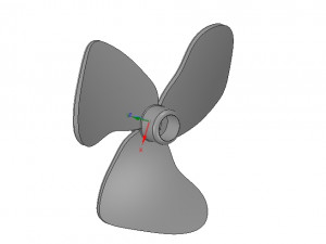 propeller screw for toys 3d-print and cnc Modello di stampa 3D