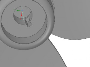 propeller screw for toys 3d-print and cnc Modello di stampa 3D
