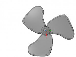 propeller screw for toys 3d-print and cnc Modello di stampa 3D