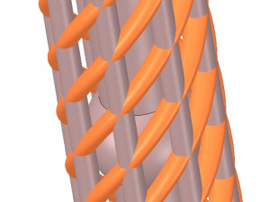 custom-made baluster pillar stairs handle 3d-print cnc 3D प्रिंट मॉडल