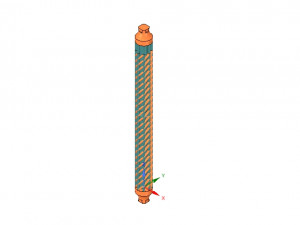 custom-made baluster pillar stairs handle 3d-print cnc 3D प्रिंट मॉडल