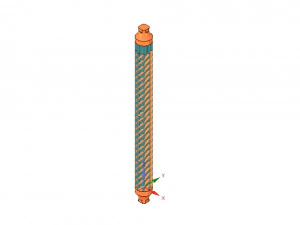 custom-made baluster pillar stairs handle 3d-print cnc 3D Print Model