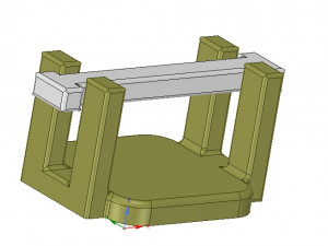 kitchen table napkin holder for outside garden real 3d printing 3D Принт Модель