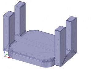 kitchen table napkin holder for outside garden real 3d printing 3D Принт Модель