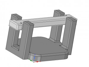 kitchen table napkin holder for outside garden real 3d printing 3D Принт Модель