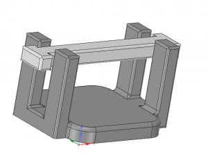 kitchen table napkin holder for outside garden real 3d printing 3D Print Model