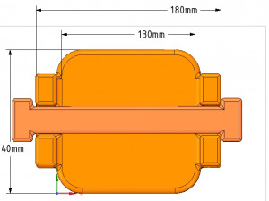 kitchen table napkin holder for outside garden real 3d printing 3D Принт Модель