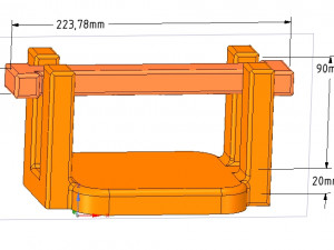 kitchen table napkin holder for outside garden real 3d printing 3D Принт Модель
