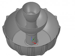 3 tier flower pot vase container tower decor 3d print and cnc 3D Print Model