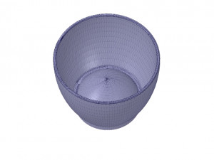 3 tier flower pot vase container tower decor 3d print and cnc 3D प्रिंट मॉडल