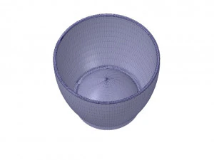 3 tier flower pot vase container tower decor 3d print and cnc 3D Print Model