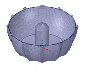 3 tier flower pot vase container tower decor 3d print and cnc 3D प्रिंट मॉडल