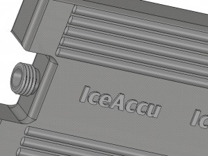 kitchen outside ice accumulation accumaker flask real 3d printing Modelo de Impressão 3D