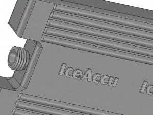 kitchen outside ice accumulation accumaker flask real 3d printing 3D Print Model