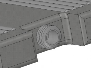 kitchen outside ice accumulation accumaker flask real 3d printing Modelo de Impressão 3D