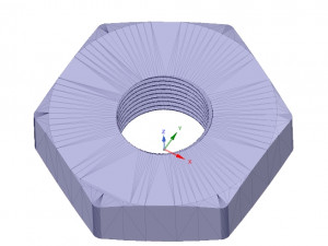 marine boat thru hull fitting connector neck12 3d-print Model Cetak 3D