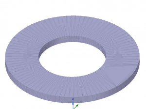 barco marinho atrav&eacute;s do conector de encaixe do casco mangueira de 1 polegada neck12 3d-print Modelo de Impressão 3D