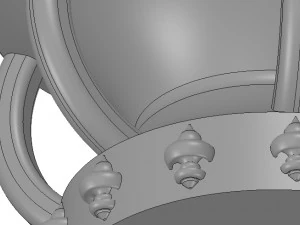 vase amphora cup vessel v03 for 3d-print or cnc 3D Print Model