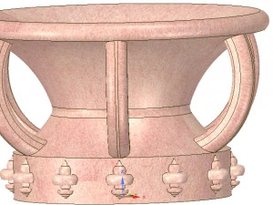 vase amphora cup vessel v03 for 3d-print or cnc 3D Print Model
