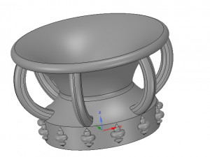 vase amphora cup vessel v03 for 3d-print or cnc 3D-printmodel