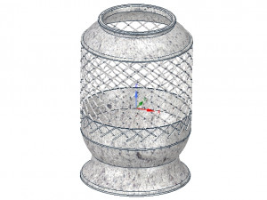 vase cup vessel v04 for 3d-print or cnc 3D-printmodel