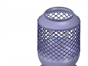 vase cup vessel v04 for 3d-print or cnc Modello di stampa 3D
