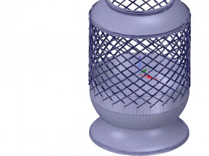 vase cup vessel v04 for 3d-print or cnc 3D Print Model