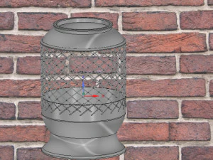 vase cup vessel v04 for 3d-print or cnc 3D Print Model