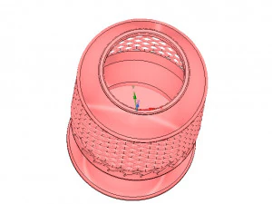 vase cup vessel v04 for 3d-print or cnc 3D Print Model