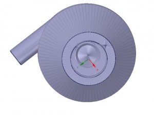 improved cyclone filter for household vacuum cleaner nozzle v02 3d-print 3D-Druckmodell