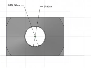 exhaust hood suction nozzle from an industrial vacuum cleaner vr01 3d-print 3D Print Model