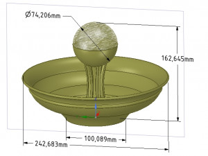 candy cane vase cup vessel v05 for 3d-print or cnc Modello di stampa 3D