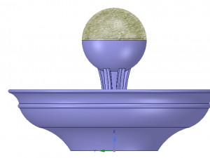 candy cane vase cup vessel v05 for 3d-print or cnc Modello di stampa 3D