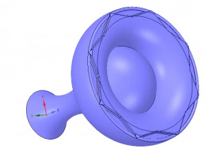 Bot&atilde;o de ma&ccedil;aneta de m&oacute;veis de fabrica&ccedil;&atilde;o simples kn06 impress&atilde;o 3d e cnc Modelo de Impressão 3D